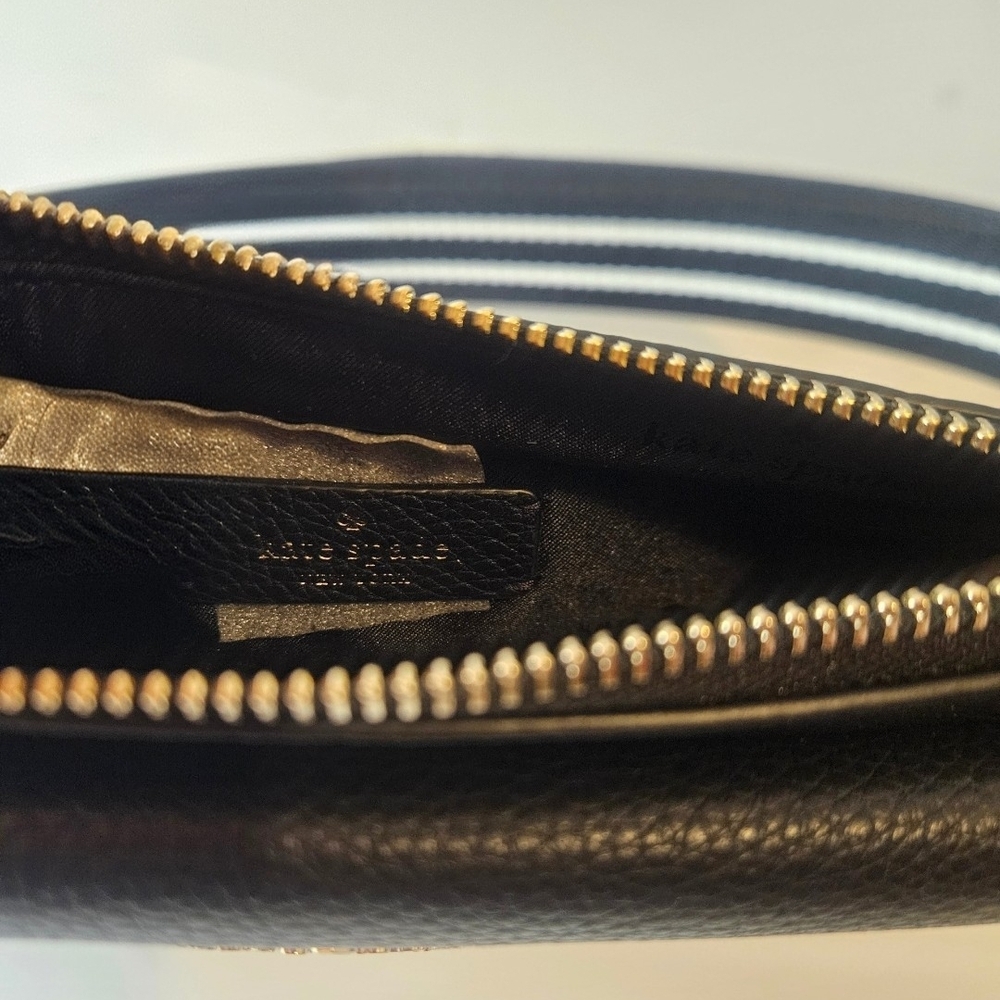Kate Spade New York Black Leather Belt Bag - Picture 9 of 9